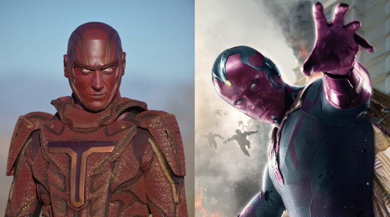Vision vs Red Tornado: Androides Rojos