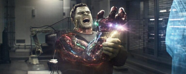 El chasquido de Hulk en Endgame